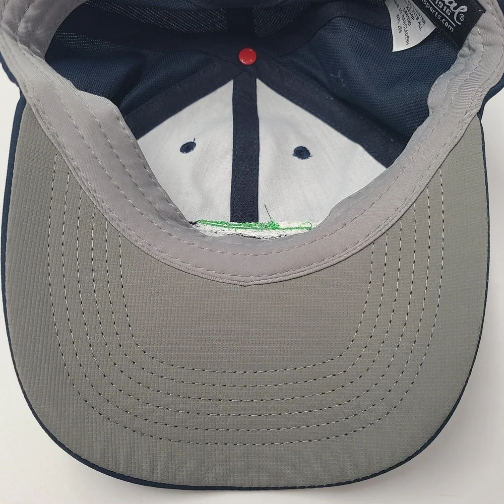 Kwiniaska Golf Club Hat Adjustable Imperial Blue Shelburne Vermont Course Men